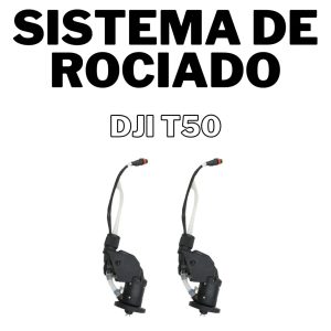 T50 Sistema de refuerzo de rociado. Atomized sprinkler