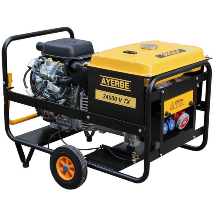 Gerador Trifásico Ayerbe AY-24000 V TX E 24 kVA Arranque Elétrico