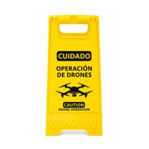 Cavalete de Sinalização Operação com Drone – Conformidade ANAC (ES)